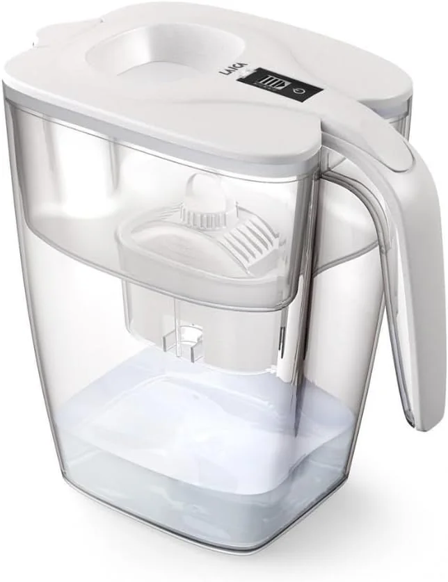 LAICA Stream Line Caraffa Filtrante 2.3L Timer Digitale 6 Filtri Bi-Flux Inclusi
