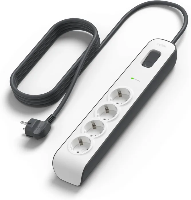 Belkin Multipresa 4 Prese Protezione Sovratensioni 525J Cavo 2m