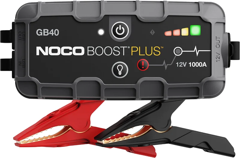 NOCO Boost GB40 Avviatore Emergenza UltraSafe 1000A Litio Power Bank