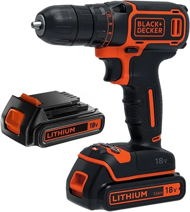 Black+Decker BDCDC18B-QW Trapano Avvitatore Batteria 18V Solo Trapano
