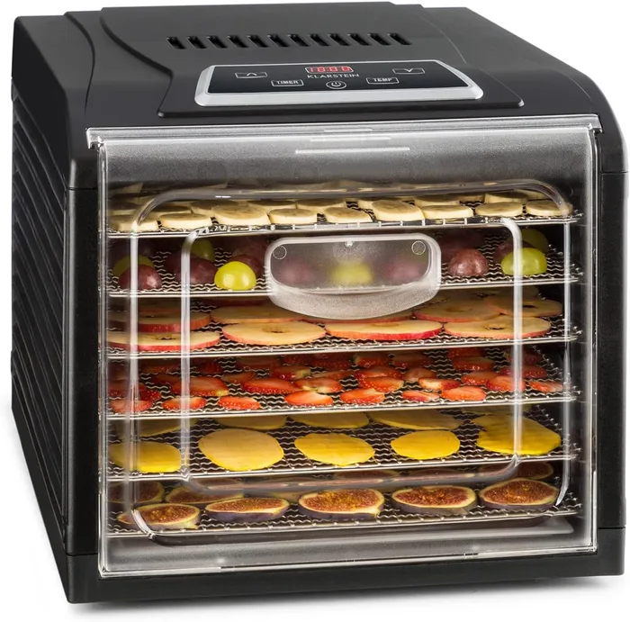 Klarstein Fruit Jerky Plus Essiccatore 35-70°C Rivestimento Antiaderente