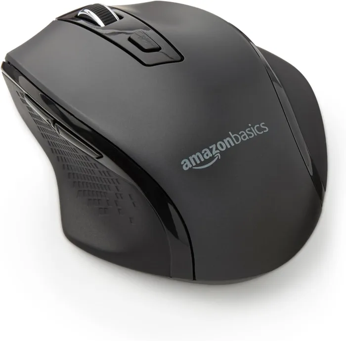 Amazon Basics Mouse Wireless Ergonomico DPI Regolabile Sotto 15€