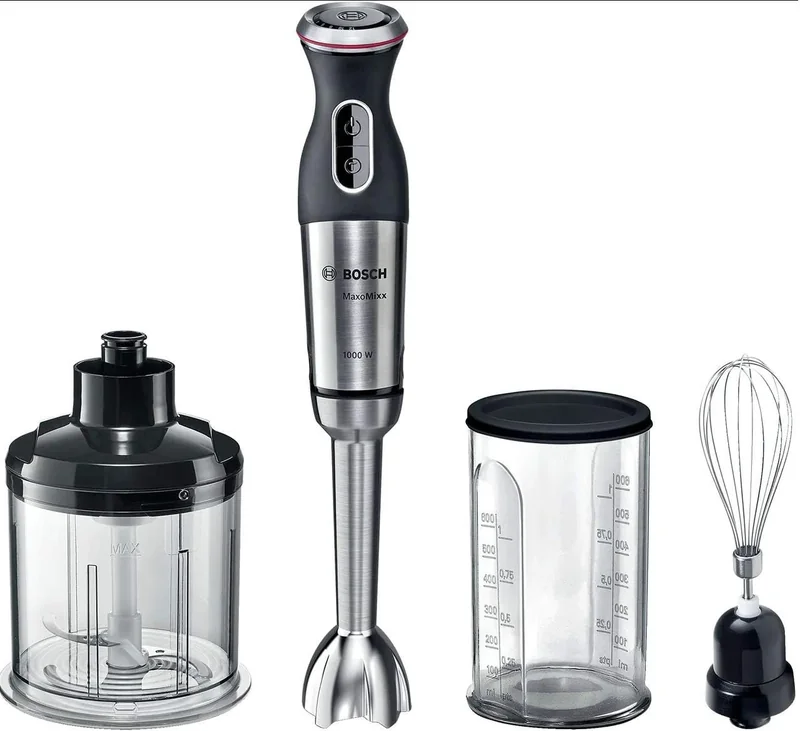 Frullatore a immersione Bosch in cucina con verdure