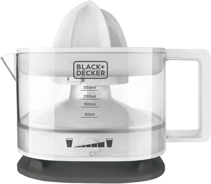 BLACK+DECKER BXCJ25E Spremiagrumi Elettrico 25W 350ml Doppio Senso