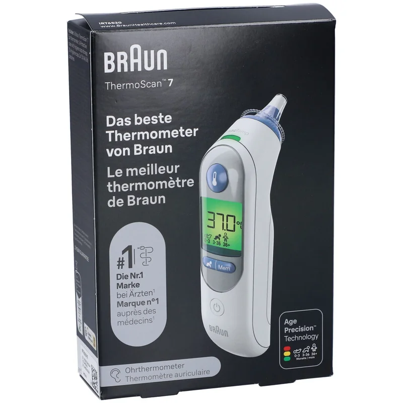 Braun ThermoScan 7 termometro auricolare infrarossi recensione 2026