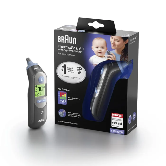 Braun ThermoScan 7 Termometro Auricolare IRT6520