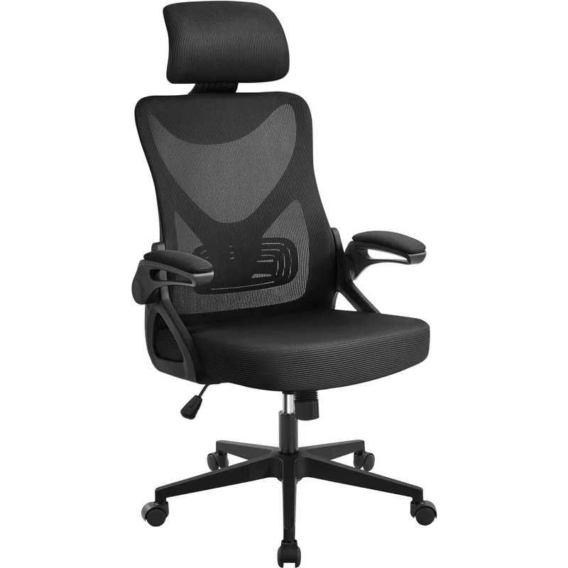 Yaheetech Sedia Ergonomica con Poggiatesta