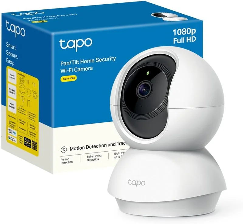 Tapo C200 Telecamera WiFi Interno FHD 360 Visione Notturna 151k recensioni