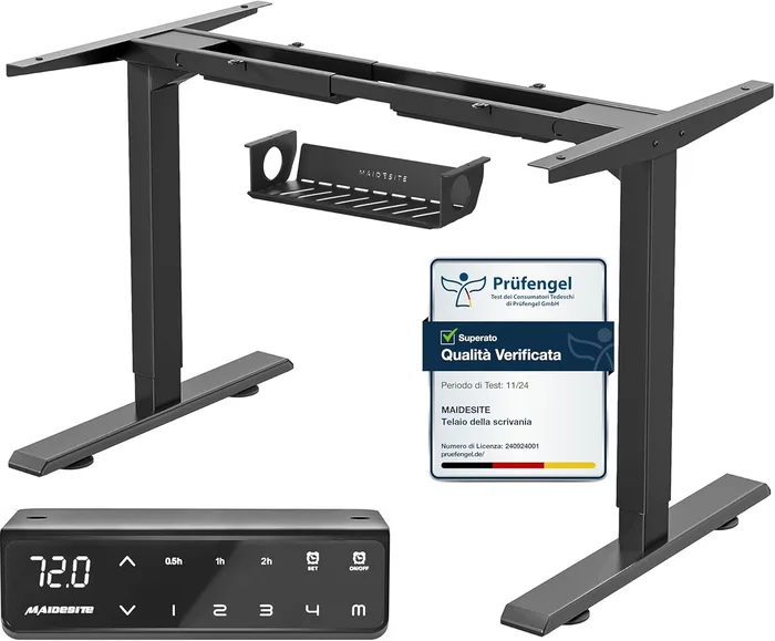 MAIDeSITe Scrivania Regolabile Doppio Motore 4 Memoria Top Rating