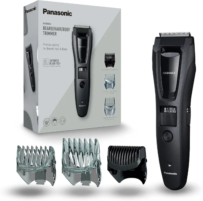 Panasonic ER-GB62 Regolabarba Tagliacapelli 39 Lunghezze Cordless Impermeabile