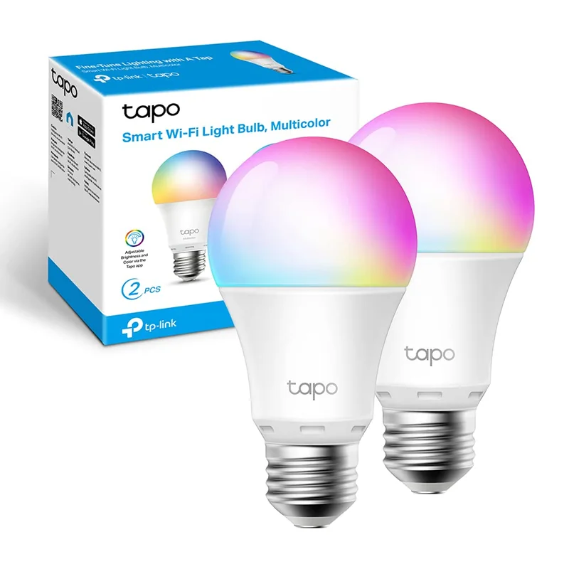 Tapo L530E Lampadina Smart WiFi LED RGB E27 806 Lumen 9W Alexa Google