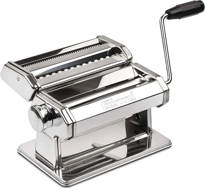 Girmi IM90 Macchina Pasta Manuale 9 Regolazioni Rulli Alluminio 15cm Inox