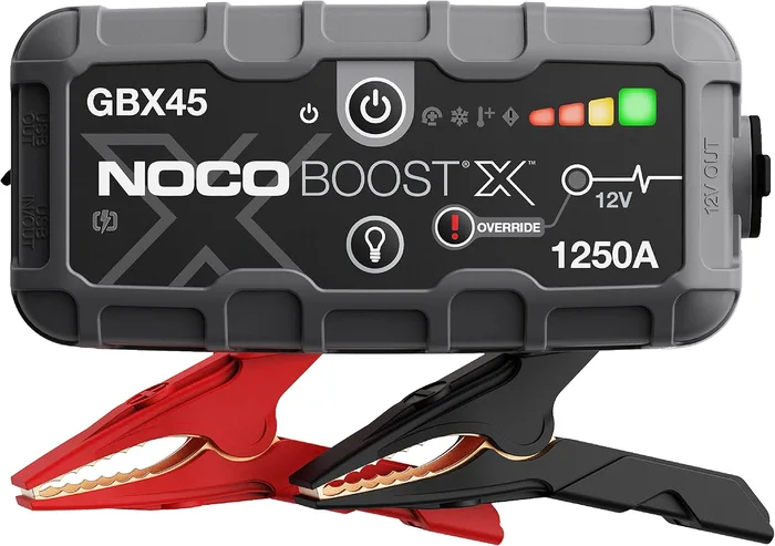 NOCO Boost X GBX45 Avviatore 1250A USB-C Litio Power Bank Display