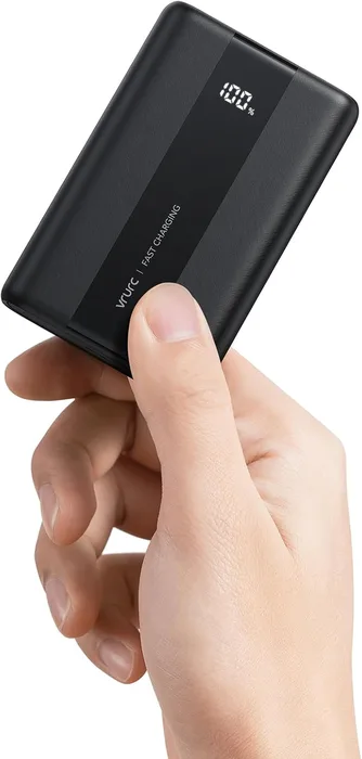 VRURC Power Bank 20000mAh 22.5W 3 Uscite 4 Ingressi PD3.0 Display LED