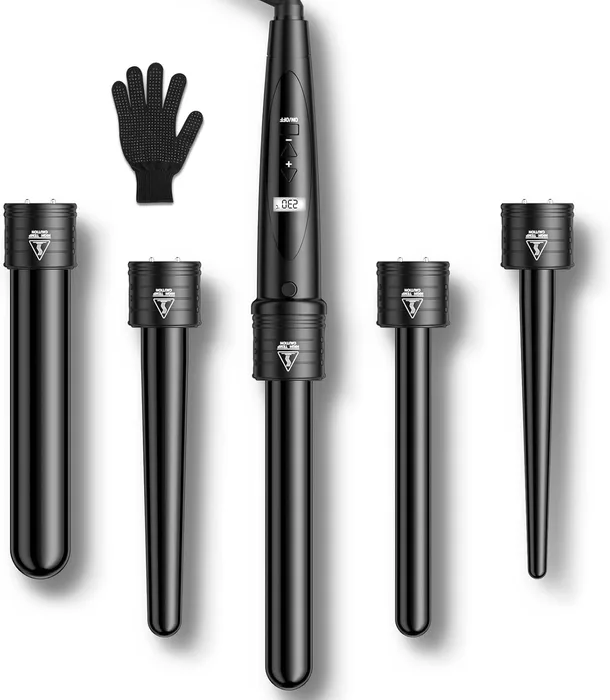 Ferro Arricciacapelli 5-in-1 Ondulatore Multifunzione
