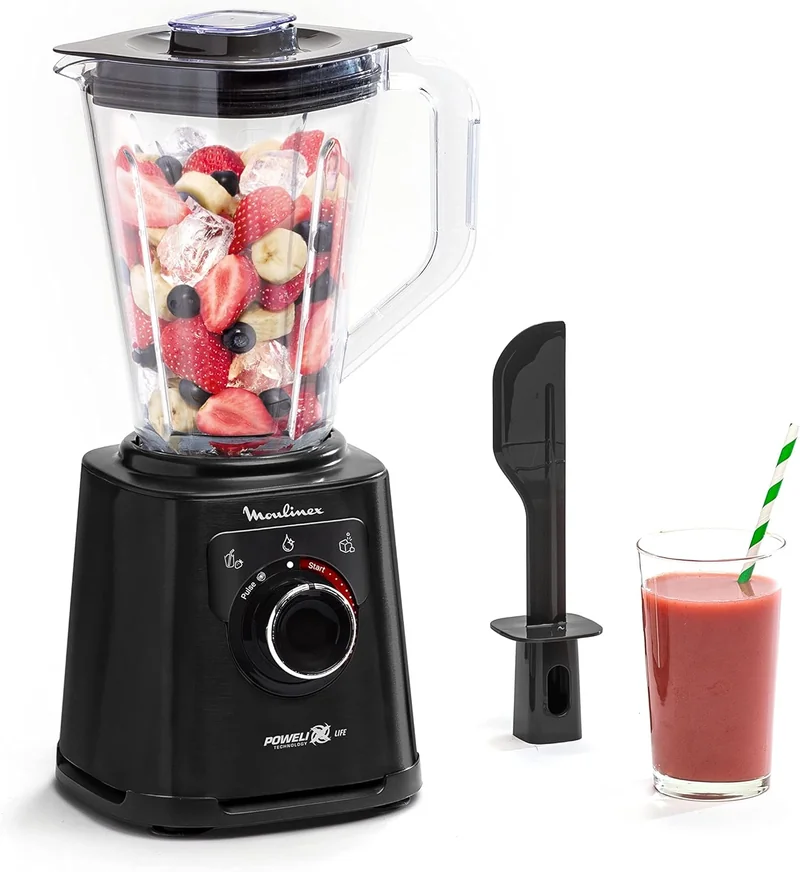 Moulinex Perfect Mix+ Frullatore 1200W 2L Auto-Clean 3 Programmi