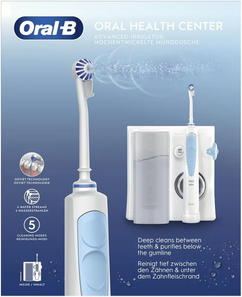 Oral-B Idropulsore Health Center con Beccuccio Oxyjet