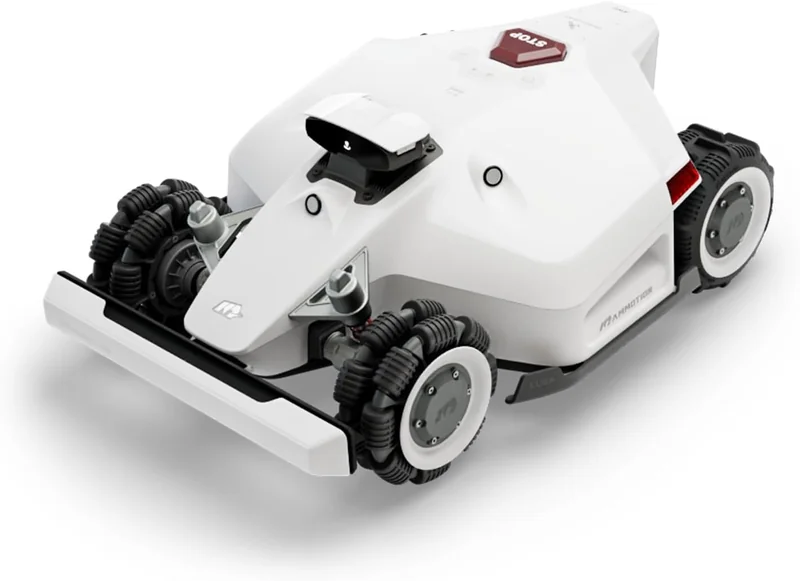 Tagliaerba robot senza filo perimetrale che mappa il giardino