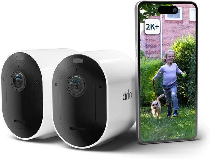 Telecamera Arlo Pro 5 con sirena integrata