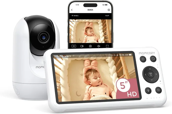 momcozy Baby Monitor 1080P 5 Pollici WiFi App