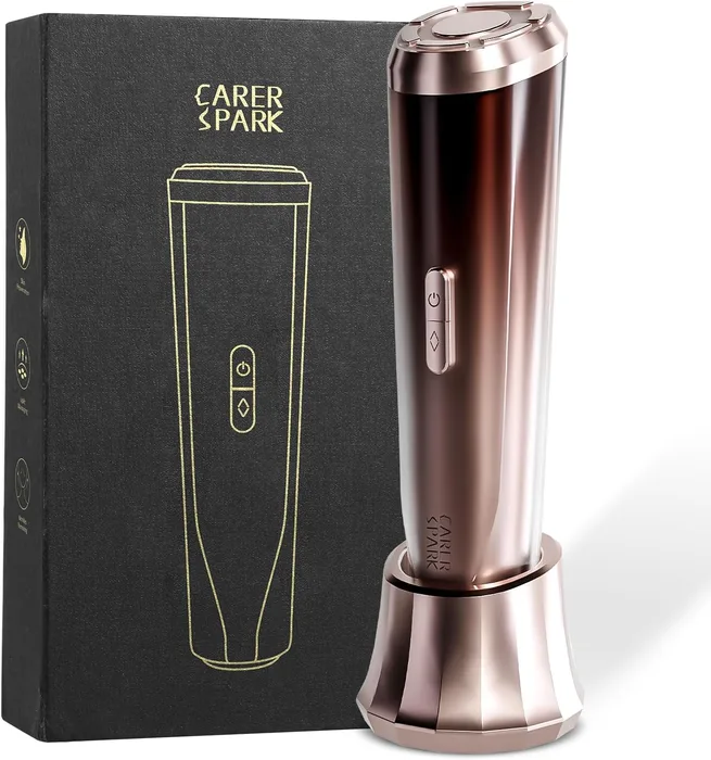 CARER SPARK Dispositivo Radiofrequenza Viso 3MHz Ultrasuoni EMS Fototerapia Antirughe