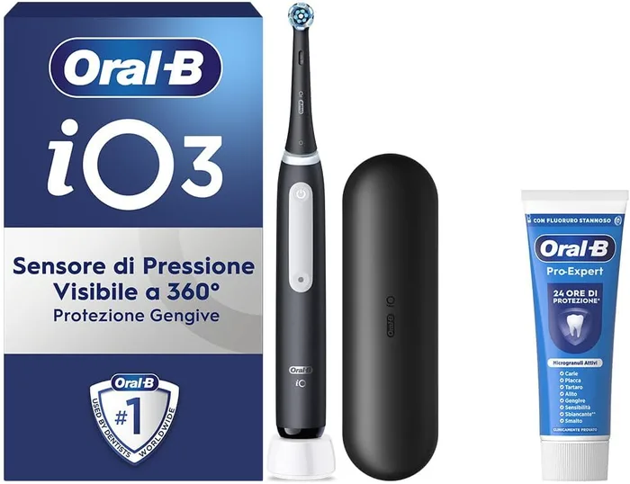 Oral-B iO 3 Spazzolino Elettrico con Custodia Viaggio