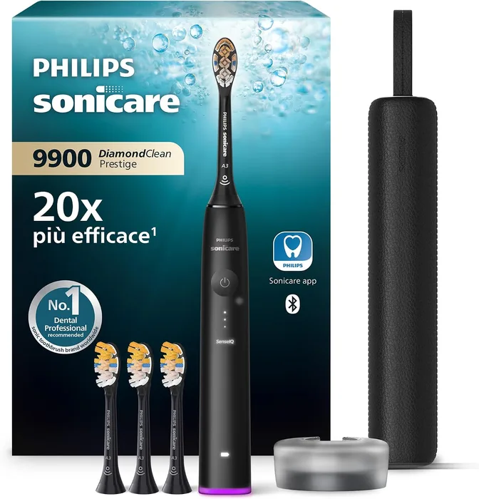 Philips Sonicare DiamondClean 9900 Prestige SenseIQ App 5 Modalità 3 Intensità