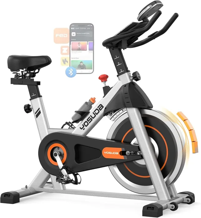 YOSUDA Cyclette Magnetica 0-100% con APP Schermo LCD