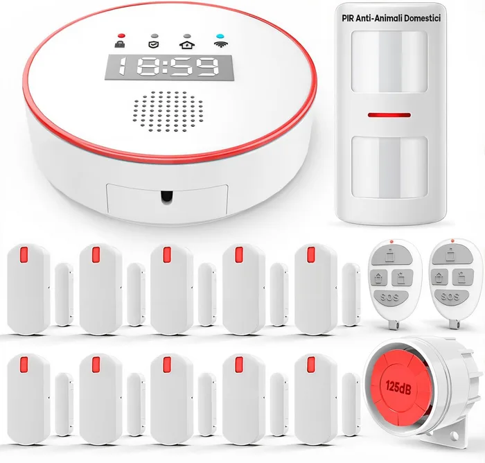 YISEELE Kit Allarme 5GHz WiFi