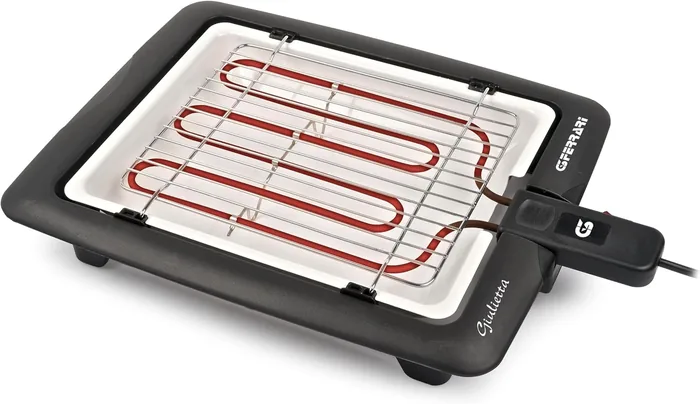 G3 Ferrari Giulietta barbecue elettrico doppia griglia inox economico