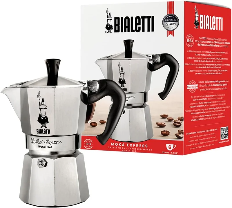Bialetti Moka Express 6 Tazze