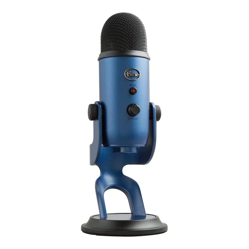 Logitech G Blue Yeti Microfono USB Condensatore Streaming Gaming Podcast