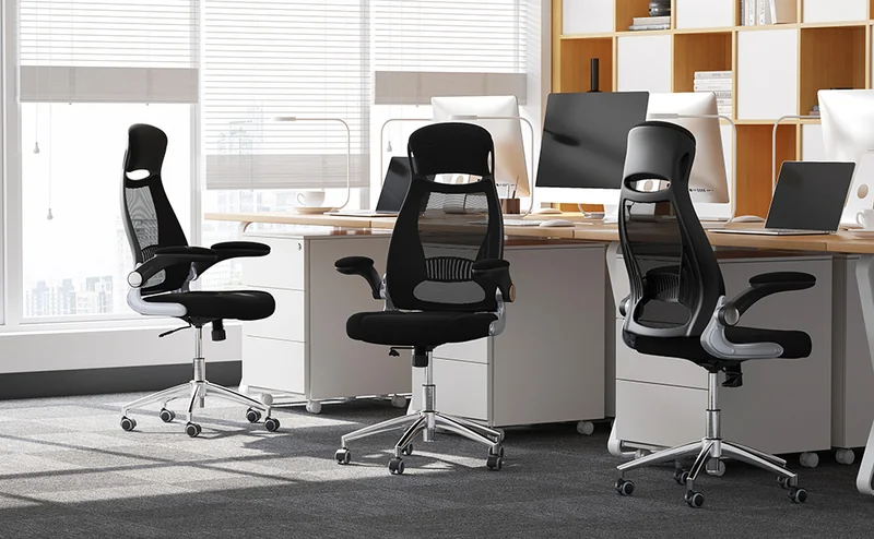 SONGMICS OBN86BK Sedia Ergonomica