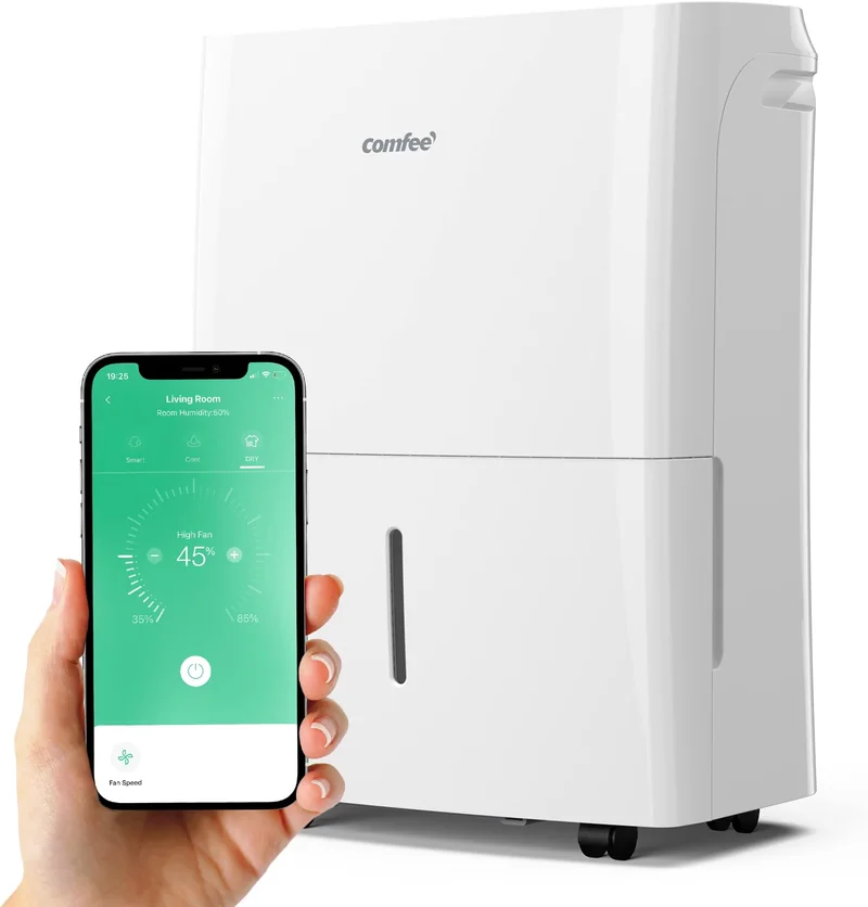 COMFEE deumidificatore 20L casa anti-muffa Alexa