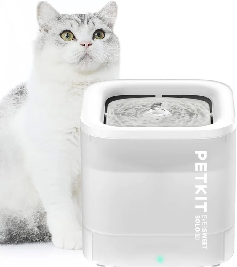PETKIT EVERSWEET MAX fontanella gatti senza fili 3L 26dB ultra silenziosa app WiFi controllo intelligente monitoraggio consumo gatto multi-flusso 5 strati filtro premium brand specializzato pet tech smart 2026 flagship