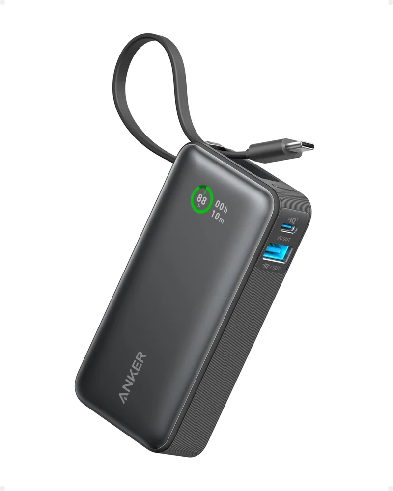 Anker Nano power bank 5000mAh USB-C pieghevole iPhone Samsung