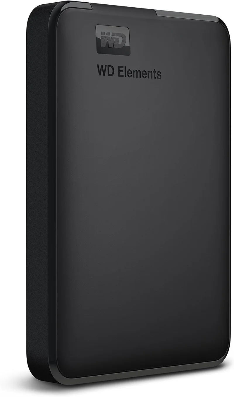 WD Elements 2TB hard disk esterno portatile USB 3.2 nero