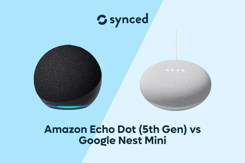 Echo Dot 5ª Generazione vs Google Nest Mini confronto smart speaker entry 2026