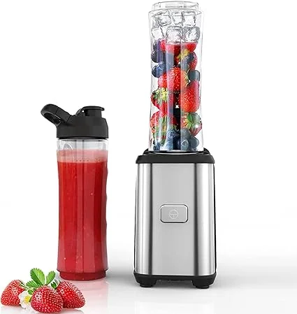 H.Koenig SMOO9 mini frullatore smoothie 570ml 4 lame inox