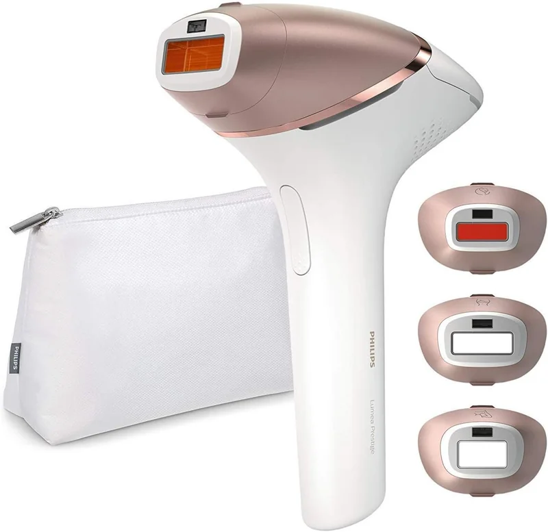 Philips Lumea Series 8000 IPL SenseIQ 4 accessori viso corpo zone precisione